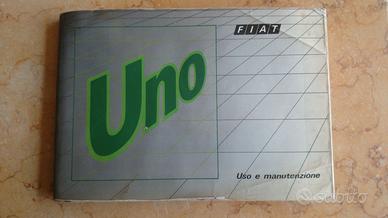 FIAT UNO MANUALE USO MANUTENZIONE