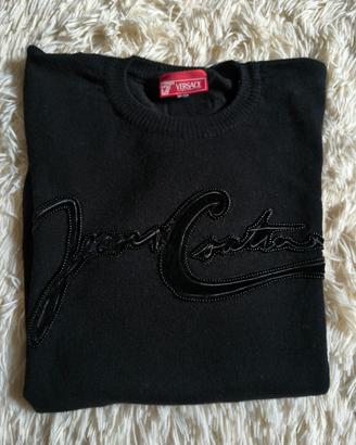 maglione girocollo Versace jeans couture