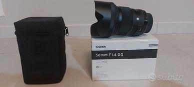 SIGMA 50 Art per NIKON (come nuovo)