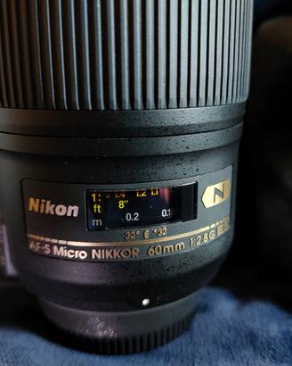 Ob. Nikon AF-S Micro Nikkor 60mm f.2.8G ED IF