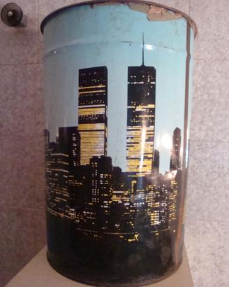 Bidone di Latta Manhattan World Trade Center Torri