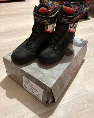 Scarpe stivali moto TCX taglia 42