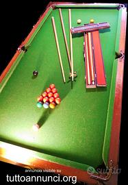 Biliardo Snooker Inglese fine 800 intero e complet