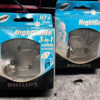 Lampade faro h7 e h4