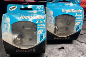 Lampade faro h7 e h4