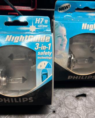 Lampade faro h7 e h4