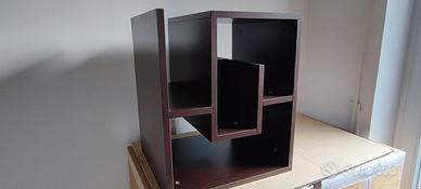 Homemania Tavolino Ausiliario Labirent wengé