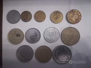 Monete TURCHIA