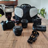 Canon Eos 600d più accessori