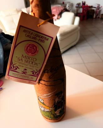 BOTTIGLIA IN SUGHERO, MIRTO DI SARDEGNA