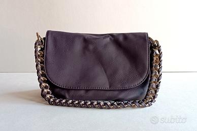 Mini bag in simil pelle Carpisa colore borgogna
