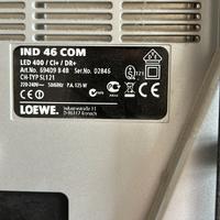 Televisore marca loewe con pannello rotto