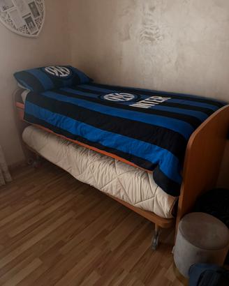 Letto Moretti scorrevole secondo letto estraibile