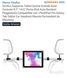 porta tablet da auto