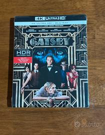Il grande gatsby blu-rey ultra HD 4k nuovo