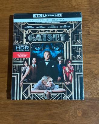 Il grande gatsby blu-rey ultra HD 4k nuovo