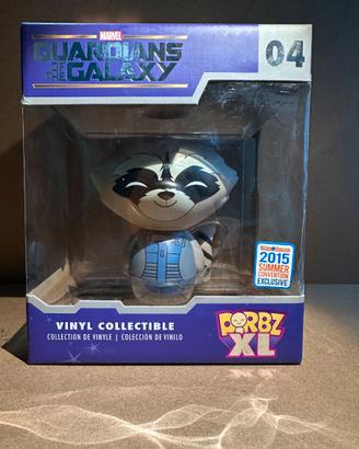 Dorbz XL Marvel Rocket con bollino