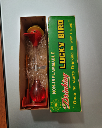 Lucky Bird Drinking originale anni 60