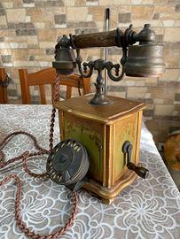 RARO TELEFONO VENEZIANO DIPINGO A MANO ANNI 50