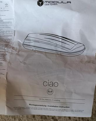 box porta oggetti tetto auto