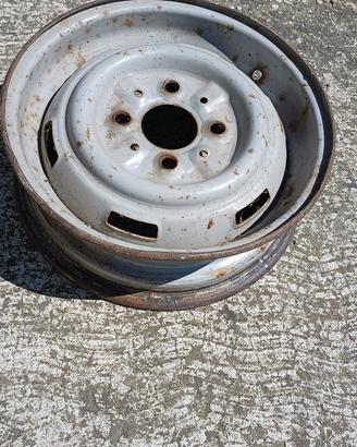 Cerchione Fiat 600/500 epoca