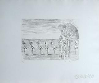 Giorgio De Chirico - Il Giardino Misterioso, 1969