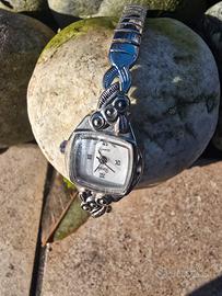  Orologio vintage Amity – stile floreale, moviment