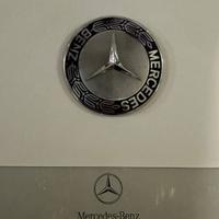 Mercedes Benz logo badge stemma emblema  cofano