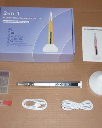 Mini fresa a penna brushless con accessori