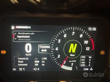 Ducati multistrada V4S Full radar