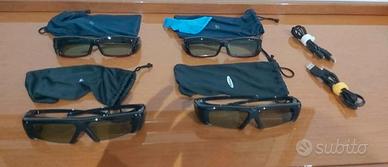 Occhiali 3d Samsung 4 paia