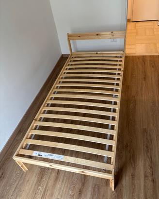 Letto singolo ikea neiden 90x200 con doghe
