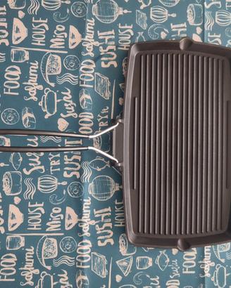 Bistecchiera in ghisa 22x34 cm