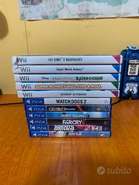 Lotto 11 Titoli Misti PS4 e WII