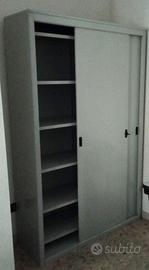 Armadio Archivio in metallo a 2 ante scorrevoli