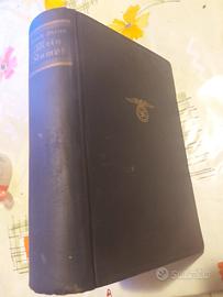 libro mein kampf  originale .