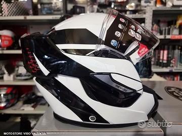 Casco airoh modulare rev 19 REV19 leaden red gloss