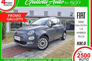 Fiat 500C Dolcevita 1.0 Hybrid 70cv