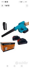 Soffiatore a Batteria 48V Doppia Batteria 2 in 1 