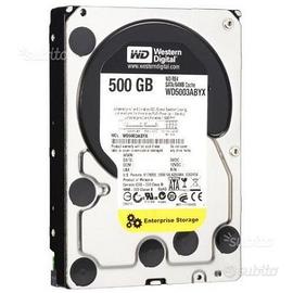 Hard-disk nuovo western digital 500gb caviar black