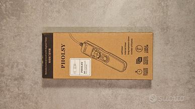 Pholsy Romote Control with Digital Timer S8