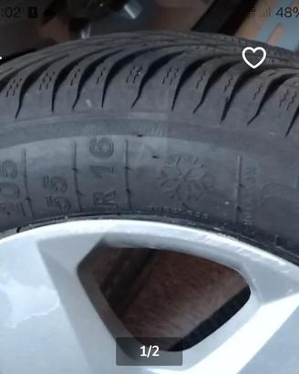 gomme invernali 205/55 r16