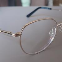 Occhiali da vista da donna dorati