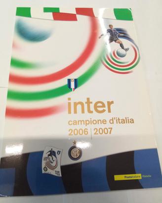 Folder Inter Campione d'Italia 2006/07