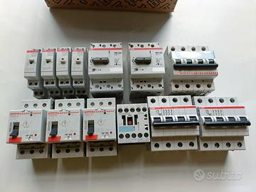 materiale elettrico ABB, Lovato, Siemens, Bticino
