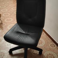 Sedie ufficio in pelle