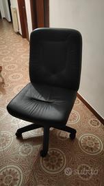 Sedie ufficio in pelle
