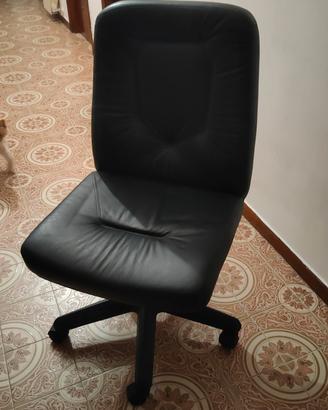 Sedie ufficio in pelle