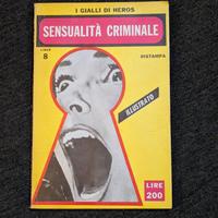 Sensualità criminale (raro)