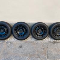Gomme termiche + cerchi per Smart 453